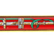 HERMES Paris - Broche barrette émaillée 