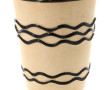 SAINT-CLEMENT - Vase en faïence à décor 