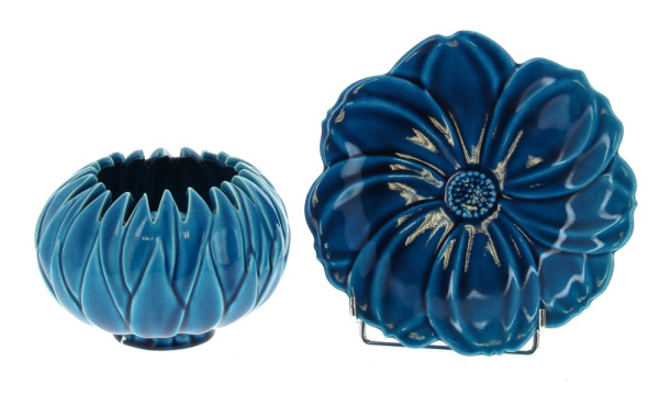 CHAROLLES - PIQUE-FLEURS en faïence en f