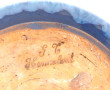 Lot de pièces en céramique bleue : 4 ver