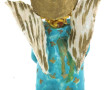 ANGELOT - Sujet en céramique polychrome,