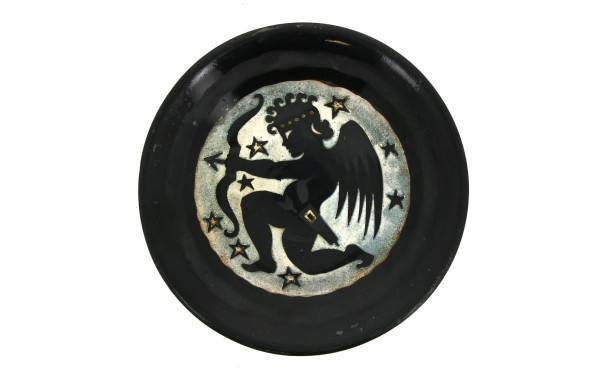 Roger MEQUINION (1905-1985) Assiette à d