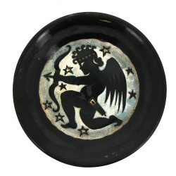 Roger MEQUINION (1905-1985) Assiette à d