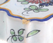 Vase cornets double en forme de lyre en 