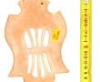 Vase cornets double en forme de lyre en 