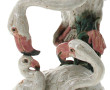 Groupe de trois flamands roses, sujet en