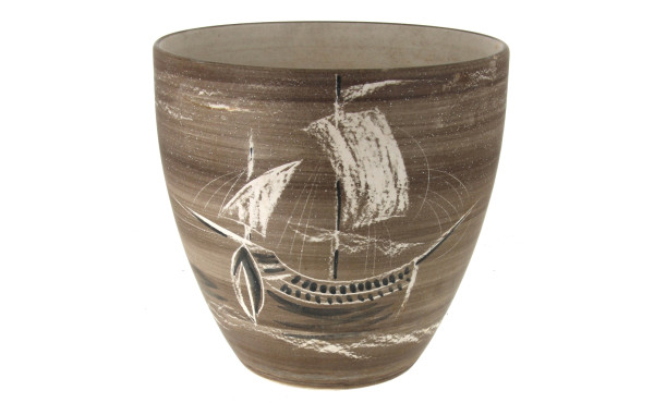 MILET à Sèvres - Cache-pot en faïence à 