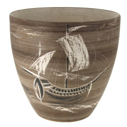 MILET à Sèvres - Cache-pot en faïence à 