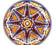 René-Yves CRESTON -Assiette en faïence p