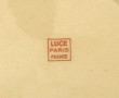 LUCE PARIS - 3 grandes assiettes, 3 assi