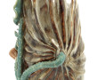 Vase en céramique à décor de nénuphar, g