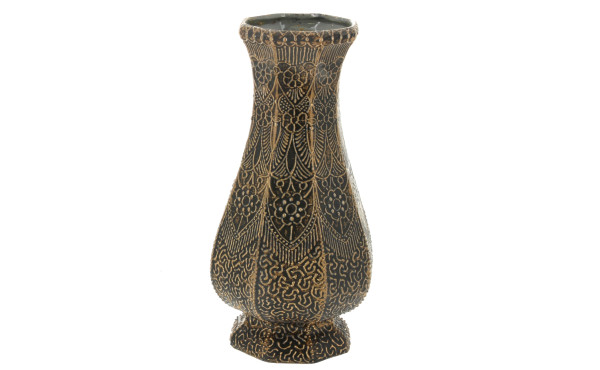 Vase style ART DECO en céramique à décor