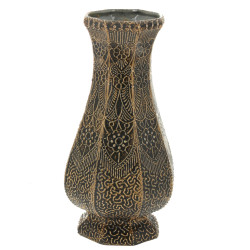 Vase style ART DECO en céramique à décor