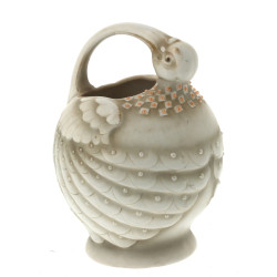 Original vase en porcelaine en forme d'I
