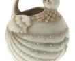 Original vase en porcelaine en forme d'I