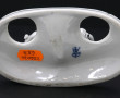 Encrier vers 1920 en porcelaine blanche 