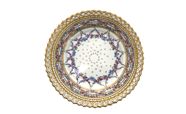 DRESDE Xxème - Ravissante coupe en porce