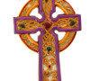 HB QUIMPER - Croix d'appique en faïence 