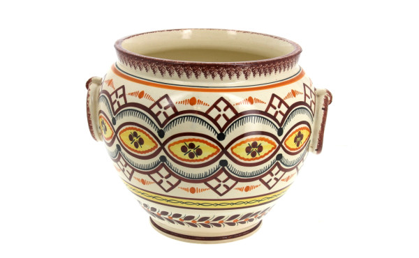HENRIOT Quimper - Cache-pot en faïence d