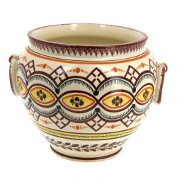 HENRIOT Quimper - Cache-pot en faïence d