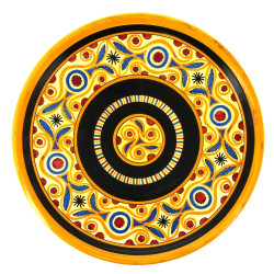 HB Quimper - Coupe en faïence motifs bro