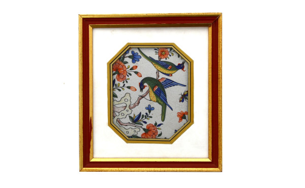 QUIMPER HB, vieille marque - Plaque enca