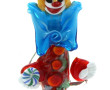 MURANO - Clown en verre de couleurs, H 2