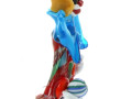 MURANO - Clown en verre de couleurs, H 2