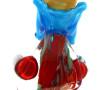 MURANO - Clown en verre de couleurs, H 2