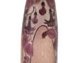 VAL - Vase Art Nouveau en verre détourré