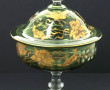 Coupe couverte ancienne sur piédouche, e