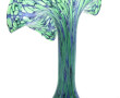 LA ROCHERE - Vase soliflore en verre ble