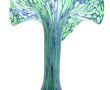 LA ROCHERE - Vase soliflore en verre ble