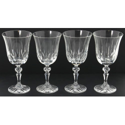 Cristallerie de LORRAINE - 4 verres à pi