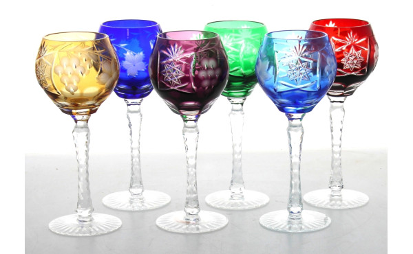 Cristallerie de Lorraine - 6 verres roem
