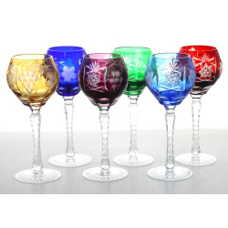 Cristallerie de Lorraine - 6 verres roem