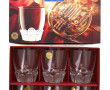 CRISTAL D'ARQUES - 6 verres gobelets H 1