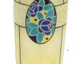 Edouard BECKEN - Vase ART DECO en verre 