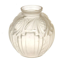 Pierre de CAGNY (Xxe) - Vase en verre mo