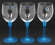 BOHEME - 6 verres à pied en cristallin t