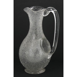 Carafe en verre granité avec compartimen
