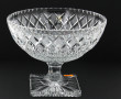 Coupe à fruits sur piédouche en cristal 