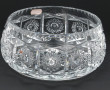 Coupe creuse en cristal taillé, probable