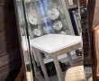 Grand miroir à parecloses moderne 117x87