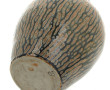 Vase en grès brun et vert, sans marque, 