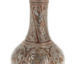 Vase en cuivre et alliage d'argent maroc