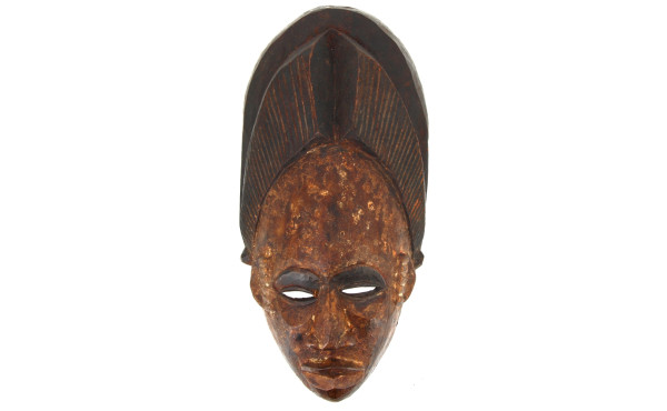 Masque africain décoratif, Congo, années