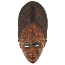 Masque africain décoratif, Congo, années
