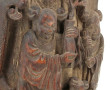 CHINE - Statuette en racine de bambou sc