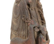 CHINE - Statuette en racine de bambou sc